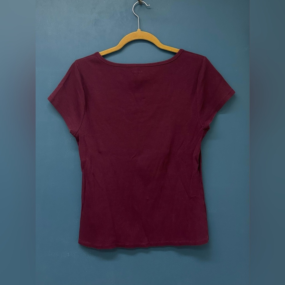 Old Navy Raspberry Tee XL - Picture 2 of 3
